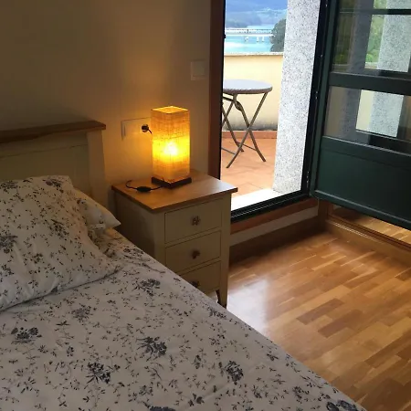 아파트 En Porto Do Barqueiro Con Terraza Mirando Al Mar *